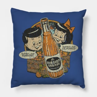 Mission Orange California Sunshine 1929 Pillow