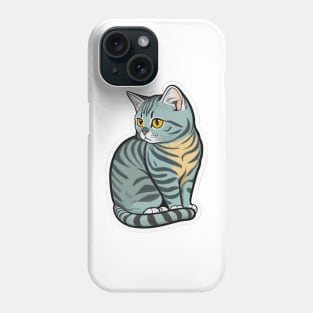 Beautiful American Short Hair Cat Phone Case