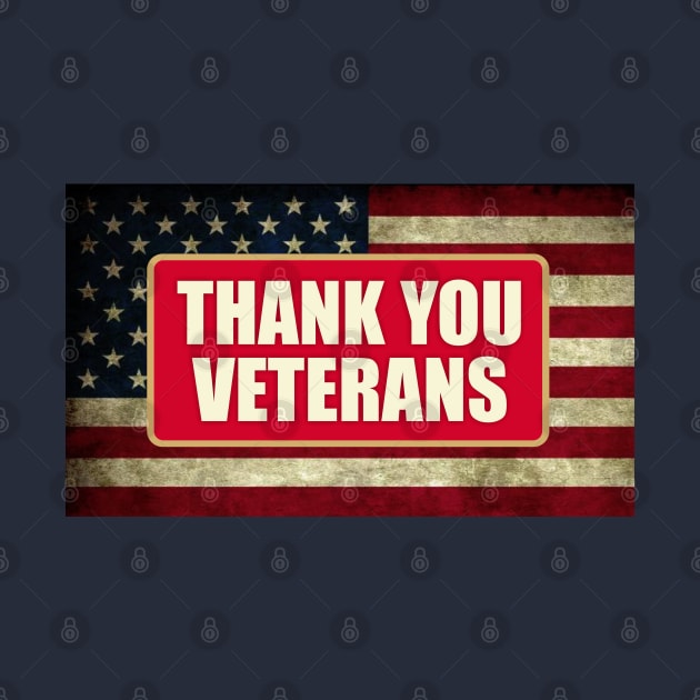 Thank You Veterans by Dale Preston Design