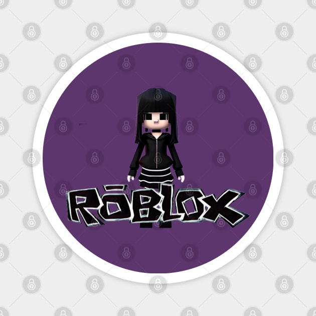 Roblox Girl Emo Sad - Roblox Girl Emo Sad - Magnet