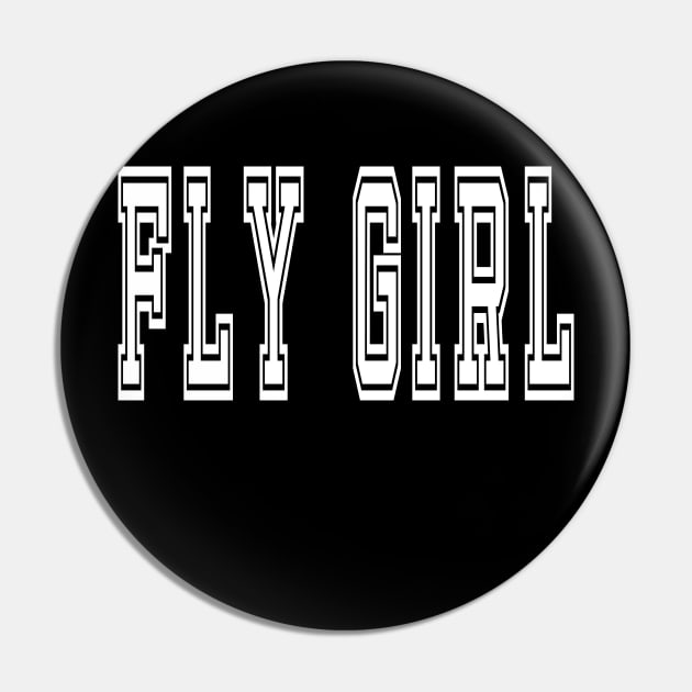 Fly Girl Pin by Edy