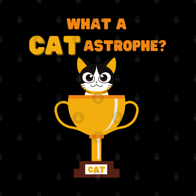 What a Catastrophe, Catastrophe, cat, cute, cats, funny, animal, kitty, kitten, pet, animals, pets, black cat, feline, kittens, meme, tabby, cool, kitties, by DESIGN SPOTLIGHT