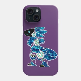 Protogen Fursuit Fursona Furry Blue pattern Phone Case