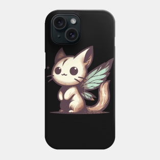 Retro Vintage Kawaii Magical Fairy Cat Phone Case