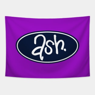 Ash Band Logo Tapestry