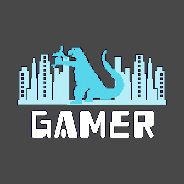 Gamer Gaming City by letnothingstopyou