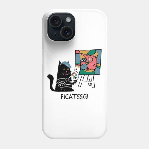 Picatsso Phone Case by quilimo