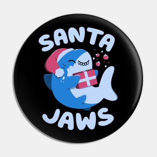 Santa Jaws Xmas Shark by Tobe Fonseca Pin