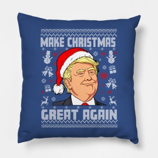 Trump Makes Christmas Great Again Pillow