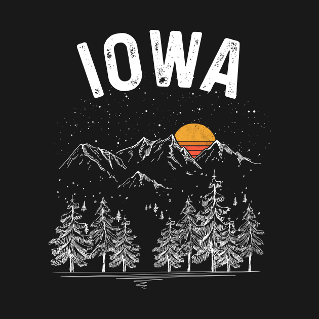 Vintage Retro Iowa State by DanYoungOfficial