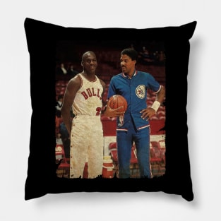 Michael Jordan and Julius Erving '1984' Pillow