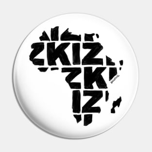 Kizomba in Africa map Pin