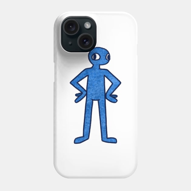 Blue Friend 1 Phone Case by BreadBen