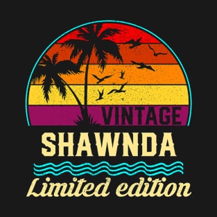 Vintage Shawnda Limited Edition, Surname, Name, Second Name T-Shirt