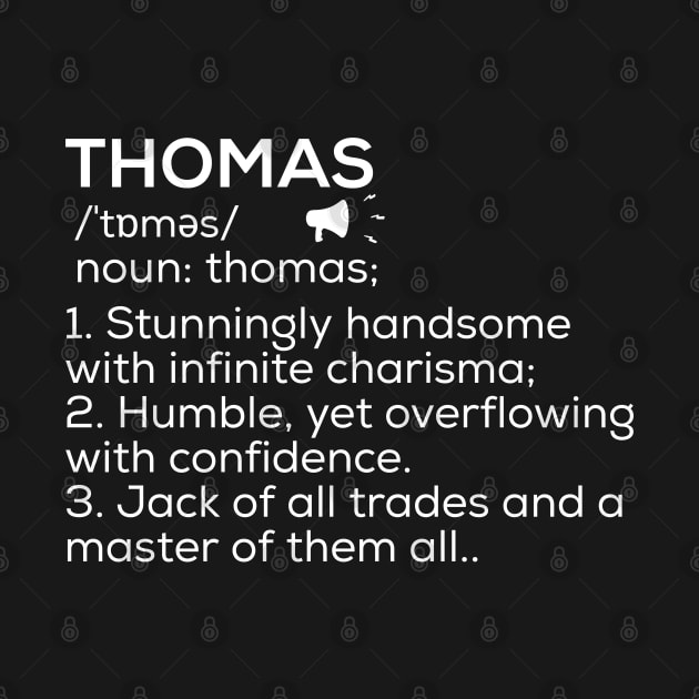 Thomas Name Definition Thomas Meaning Thomas Name Meaning by TeeLogic