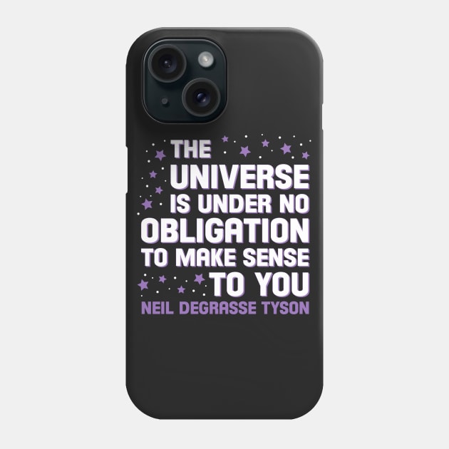 Obligations of the universe Phone Case by Zap Studios