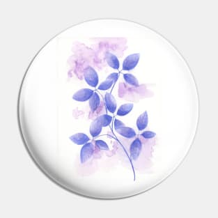 Purple Leaves Pin