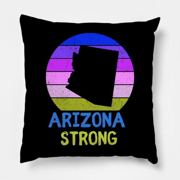Arizona Strong Pillow by E.S. Creative