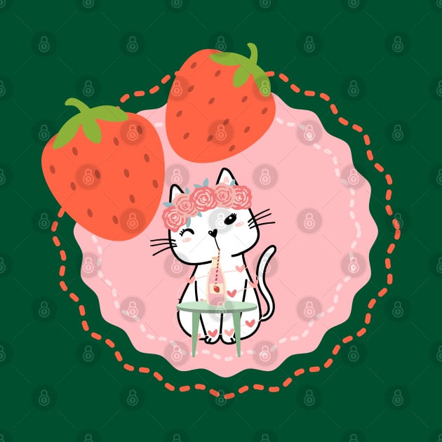 Strawberry shortcake by tubakubrashop