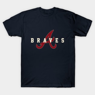 Unique Stylistic Tee Blooper Braves T-Shirt White M