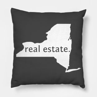 New York State Real Estate T-Shirt Pillow