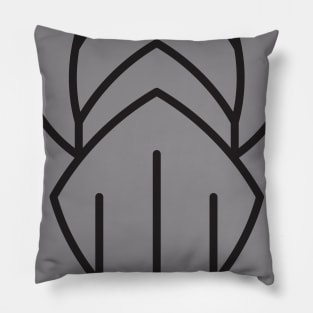 vector illustration of a rocket Pillow