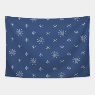 Snowflakes pattern Tapestry