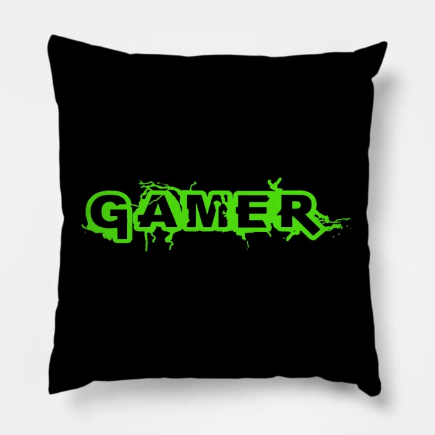 Fortnite Gamer Pillow by GreenGuyTeesStore