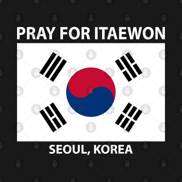 pray for itaewon seoul korea by Dariushu