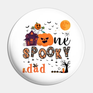 One Spooky dad Halloween October 31 Pin