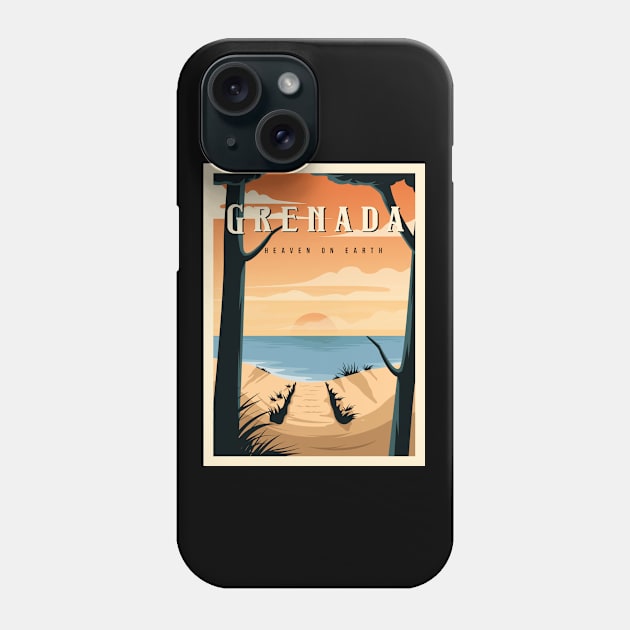 Grenada vacation Phone Case by NeedsFulfilled