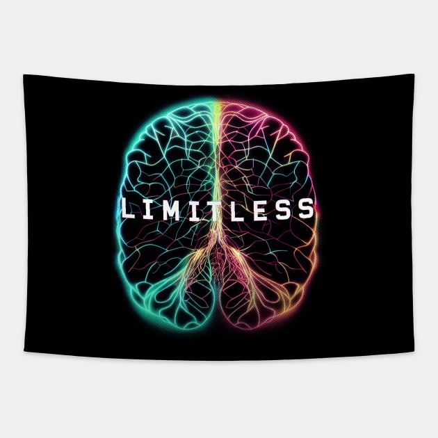 Limitless logo Tapestry by AO01