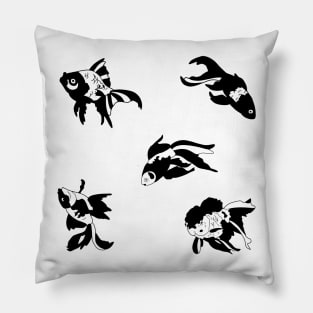 Fish Sticker Pillow