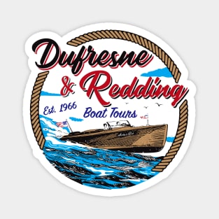 Dufresne & Redding Classic Boat Tours Color Souvenir Gift Magnet