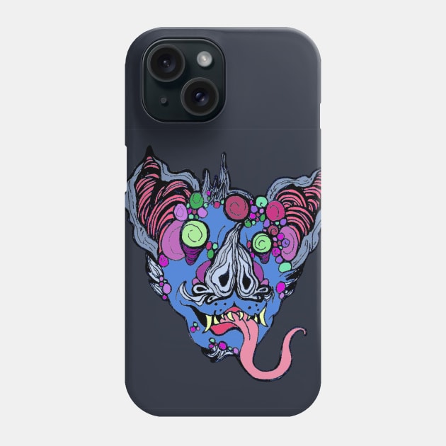 Bat Country Phone Case by Art of V. Cook