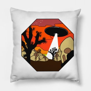 Joshua Tree UFO Pillow