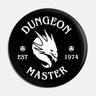 Dungeon Master Est 1974 Pin