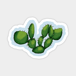 Fun Cactus Graphic Tee Magnet