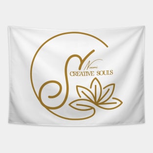 Noemi Creative Souls Gold Tapestry