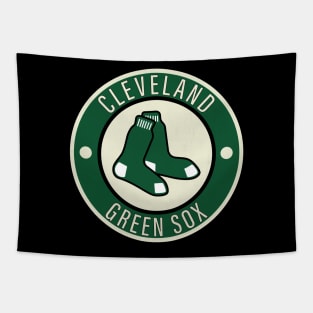 Vintage Cleveland Green Sox Baseball 1913 Tapestry