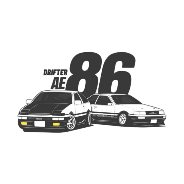 Drifter AE86 by MOTOSHIFT