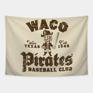 Waco Pirates Baseball Tapestry