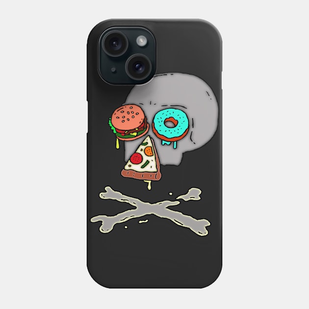 Delicious Skull Phone Case by patsyhanson