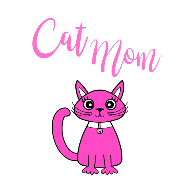 Pink Cat Mom by SartorisArt1