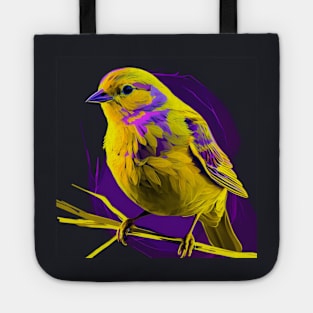 Modern Canary Design Tote