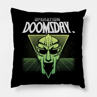 Retrowave Doom Gradient 8 Pillow