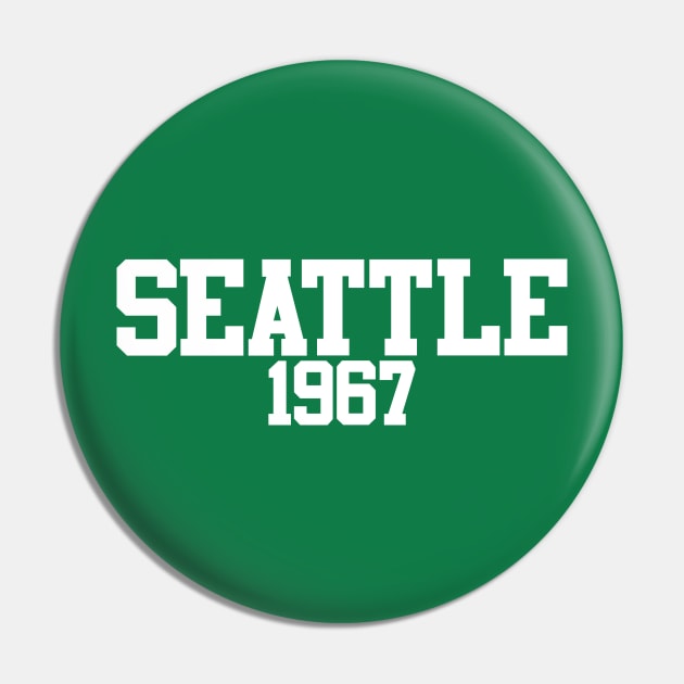 Seattle 1967 (variant) Pin by GloopTrekker