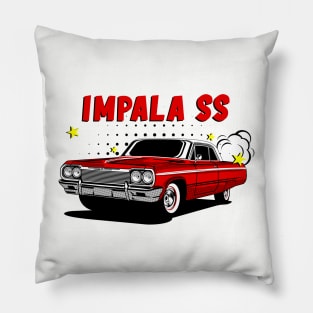 Impala Classic Muscle Cars Pillow