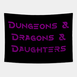 Dungeons & Dragons & Daughters Tapestry