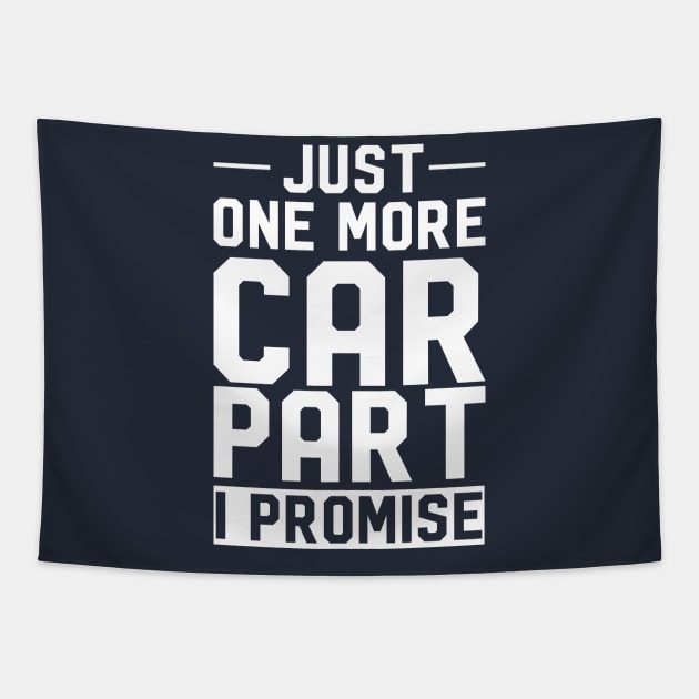 Gift for Car Lover, Car Enthusiast, auto Mechanic Tapestry by animericans